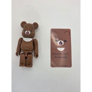 Medicom Toy Bearbrick Series 45 Chairoikoguma Rilakkuma 100% Figure with Card